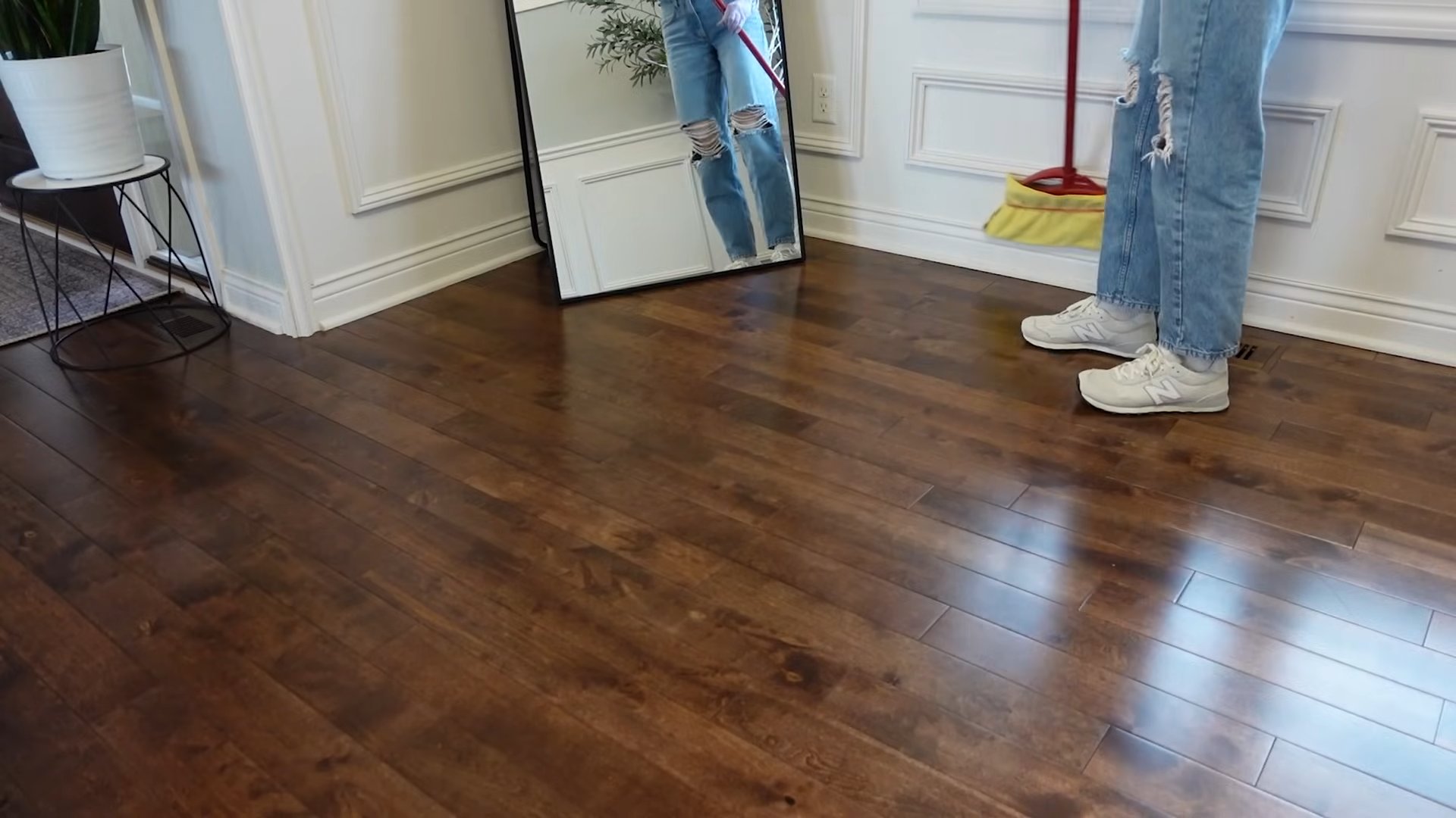 Cleaning Baseboards Easily