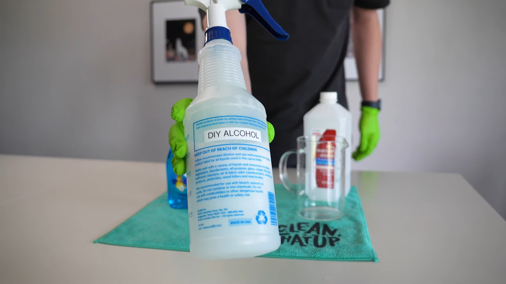 Alcohol based cleaners DIY