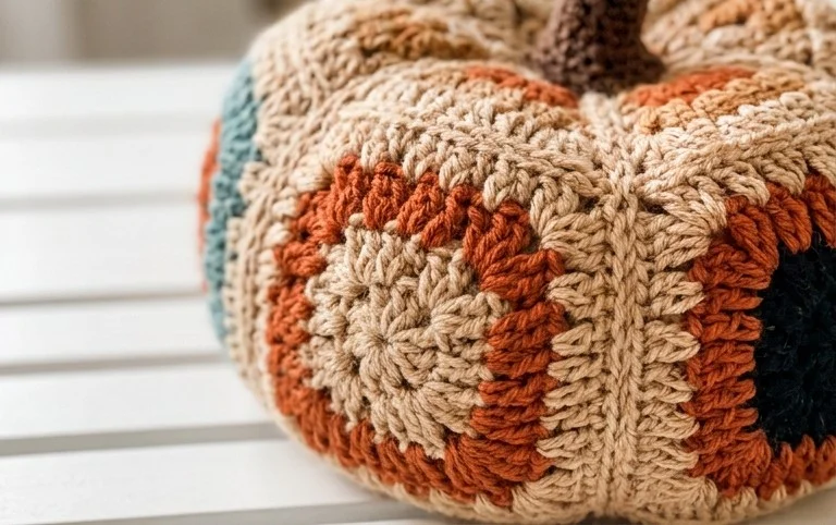 Cute Granny Square Pumpkins - An Irresistibly Classic Fall Crochet Pattern