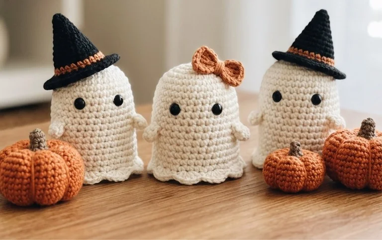 Adorable Ghost Crochet Patterns (Free!)