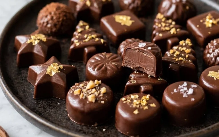 {18} Petits chocolats de Noël, et les bases du tempérage