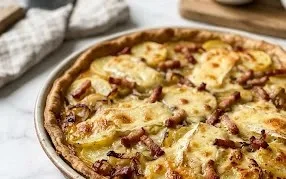 Tarte Pommes de Terre Lardons Reblochon Facile